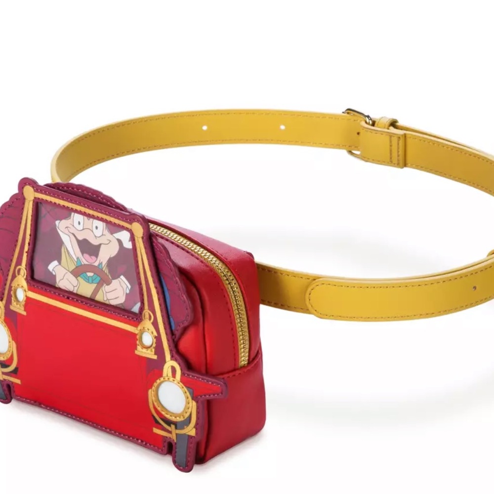 Ichabod & Mr. Toad 75th Anniversary Loungefly Backpack with Light-Up Belt Bag - Picture 8 of 10